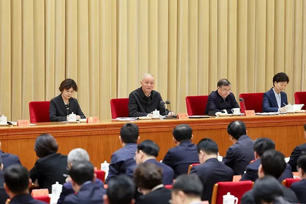 全國(guó)宣傳部長(zhǎng)會(huì)議在京召開(kāi) 蔡奇出席并講話